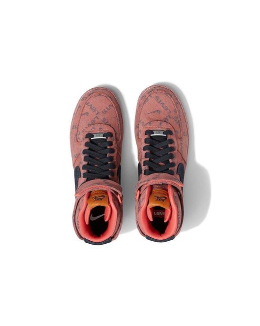 Nike Brown By You X Levi's Air Force 1 High 'Exclusive Denim' for men