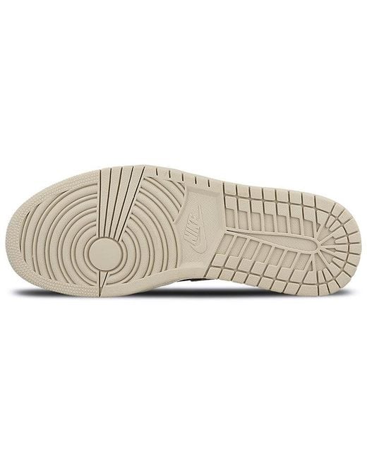 Nike Black 1 Retro High Premium Desert Sand' for men
