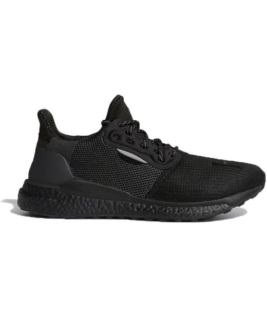 Adidas Black X Pharrell Solar Hu Glide Prd 'Core' for men