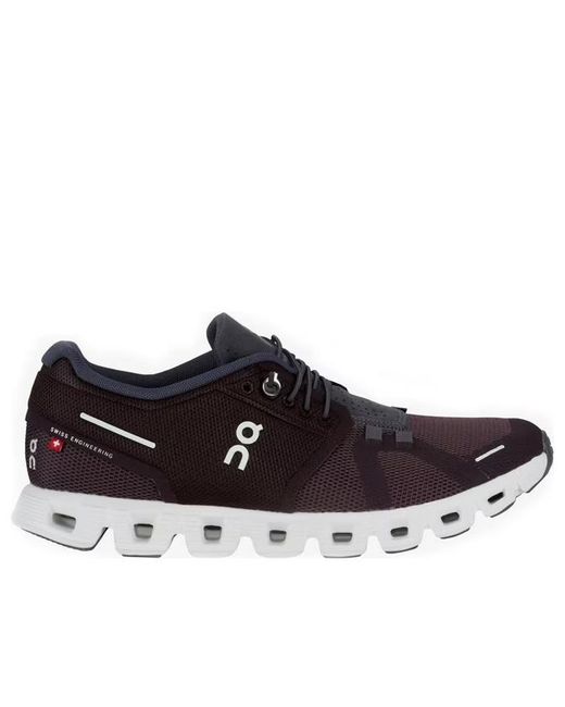 On Shoes Black (Wmns) Cloud 5 'Mulberry Eclipse'