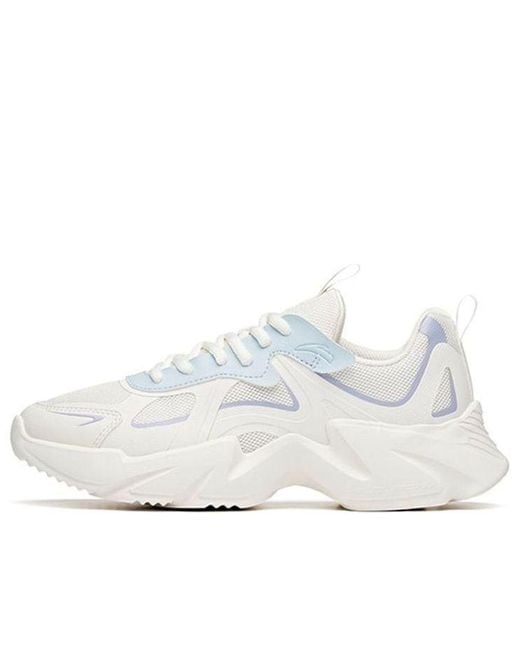 Anta White (Wmns) Running Series Sneakers