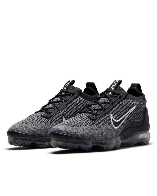 Nike Black Air Vapormax 2021 Flyknit 'Oreo' for men
