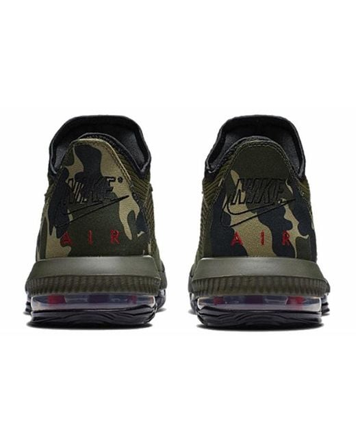 Nike Brown Lebron 16 Low 'Camo' for men