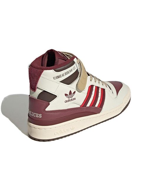 Adidas White Forum 84 High X Cuts & Slices 'Pull Up Beloved' for men