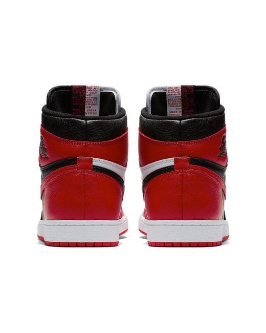 Nike Red 1 Retro High Og Nrg 'Homage To Home' for men