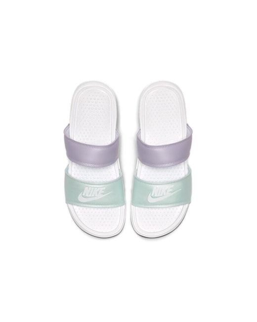 Nike White (Wmns) Benassi Duo Ultra