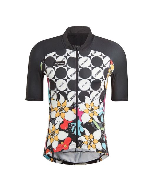 Adidas Black X Rich Mnisi The Cycling Short Sleeve Jersey for men