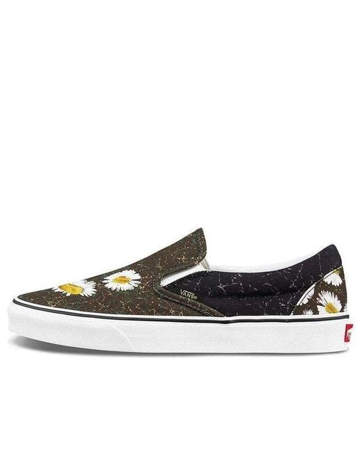 Vans Black Slip-On Low-Top Canvas Shoes for men