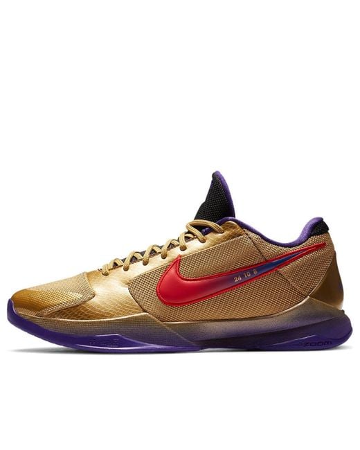 Nike Brown X Undefeated Zoom Kobe 5 Protro 'Hall Of Fame' for men