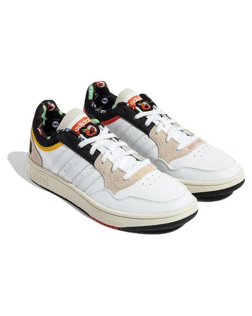 Adidas White Neo Hoops 3.0 X Sesame Street X Jf for men