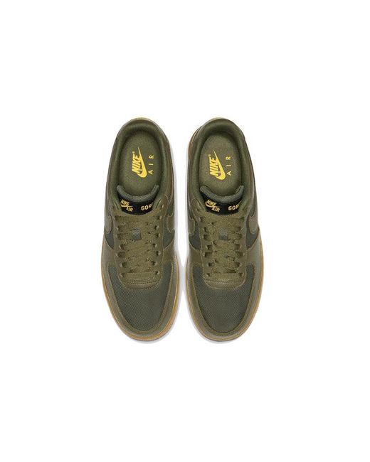 Nike Green Gore-Tex Air Force 1 Low 'Medium' for men