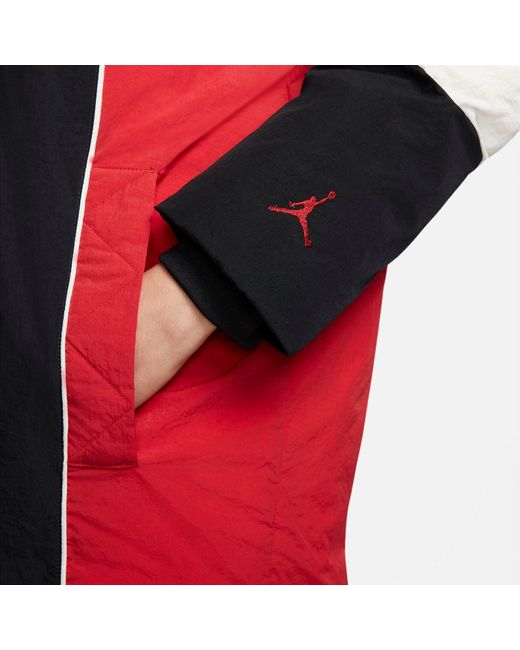 Nike Red Flight Down Parka Jacket