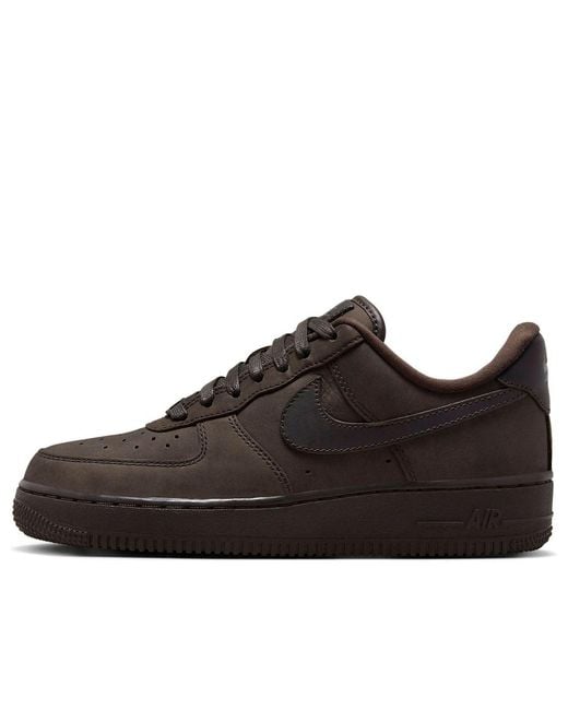 Nike Brown (Wmns) Air Force 1 Premium 'Velvet'
