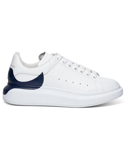 McQueen Blue Oversized Sneaker Heel' for men