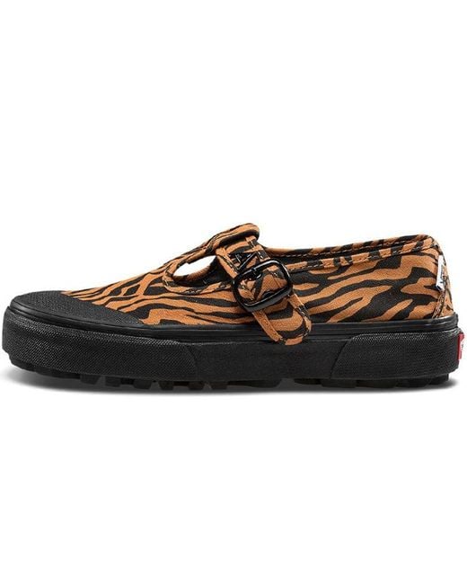 Vans Brown Ashley Williams X Style 93 'Tiger Print' for men