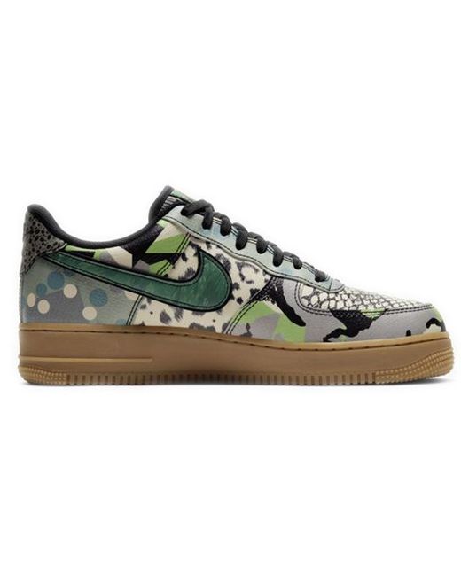 Nike Green Air Force 1 Low Qs 'Chicago' for men