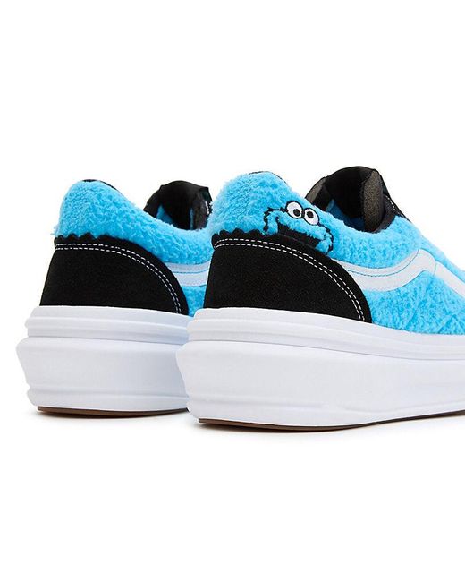 Vans Blue X Sesame Street Old Skool Overt Comfycush Shoes for men