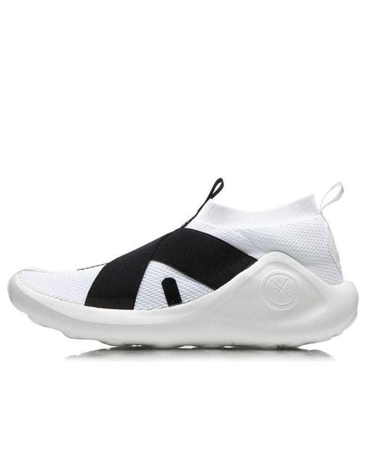 Li-ning Black Wade Essence Elastic Slip-On for men