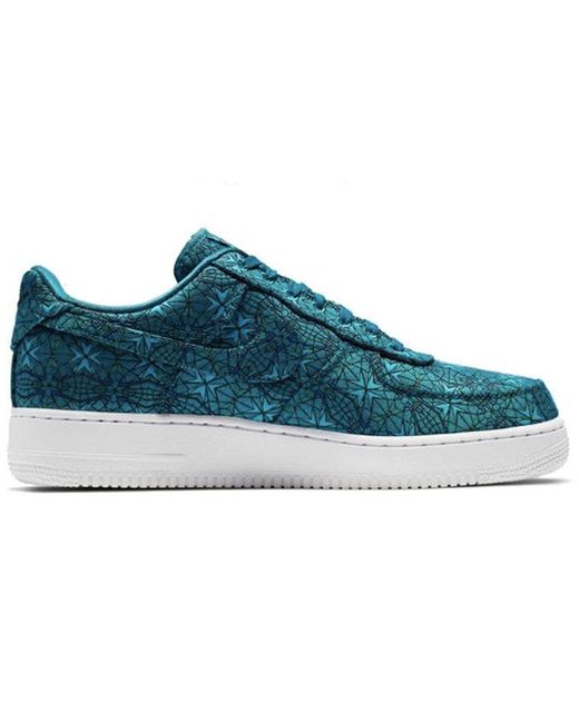 Nike Blue Air Force 1 Low Premium 'Stained Glass' for men