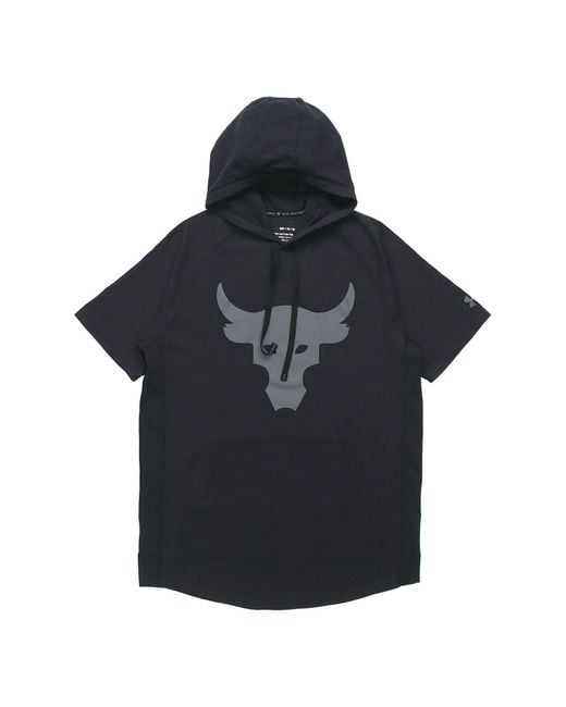 Under Armour Black X Project Rock Charged Cotton(R)T for men