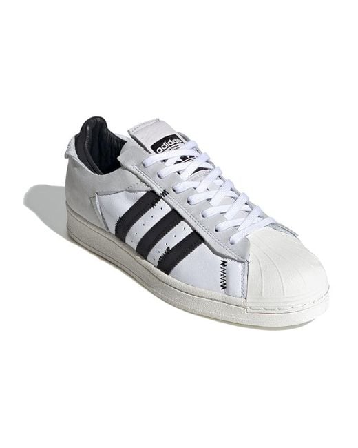 Adidas Blue Superstar Ws2 Deconstructed Stripes' for men