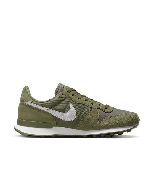 nike internationalist womens green