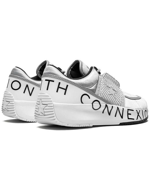 Converse White (Wmns) Run Star X Faith Connexion Low Top Metal