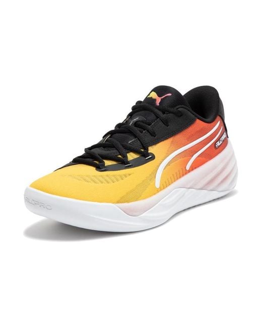 PUMA Yellow All Pro Nitro 'Showtime' for men
