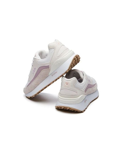 Fila White (Wmns) Jogger Low-Top