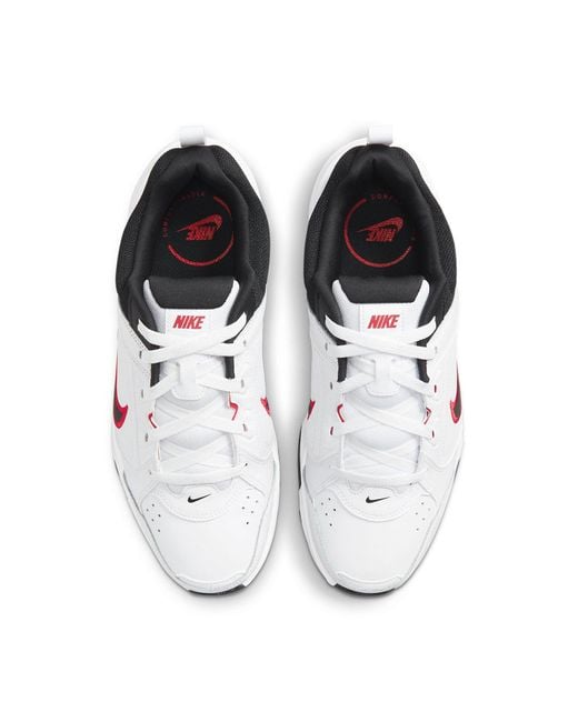 Nike White Defy All Day Training Shoes for men