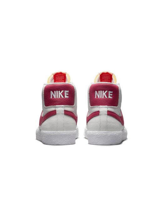 Nike White Zoom Blazer Mid Sb 'Sweet Beet' for men