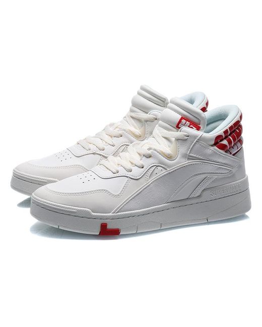 Li-ning White Superwave Mid for men
