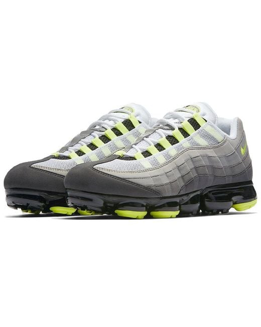 Nike Gray Air Vapormax 95 'Neon' for men