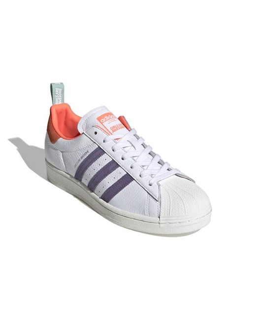 Adidas Blue Superstar 'Girls Are Awesome' for men