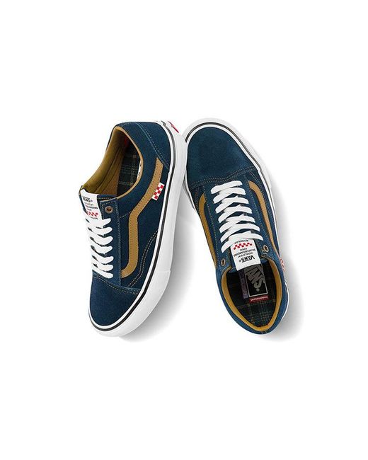 Vans Blue Dane Reynolds X Skate Old Skool Golden' for men