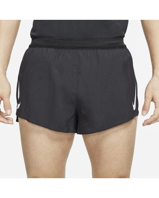 Nike Black As Nk Aroswft 2In Short for men