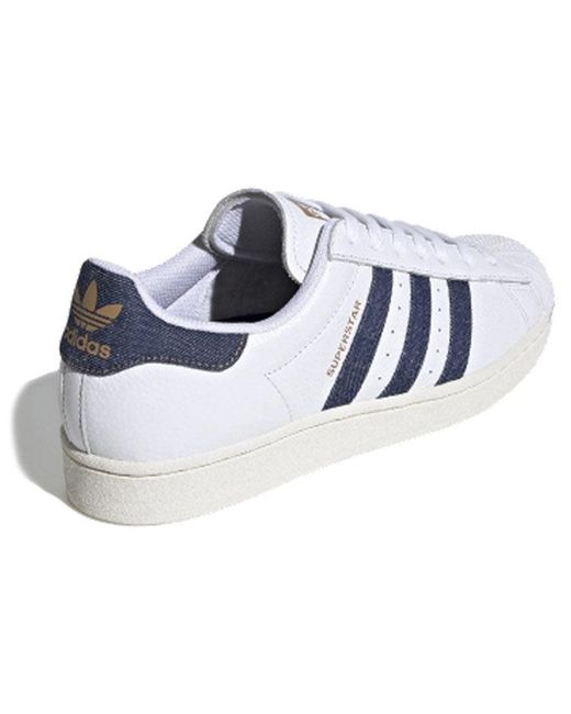 Adidas Blue Superstar Dark' for men