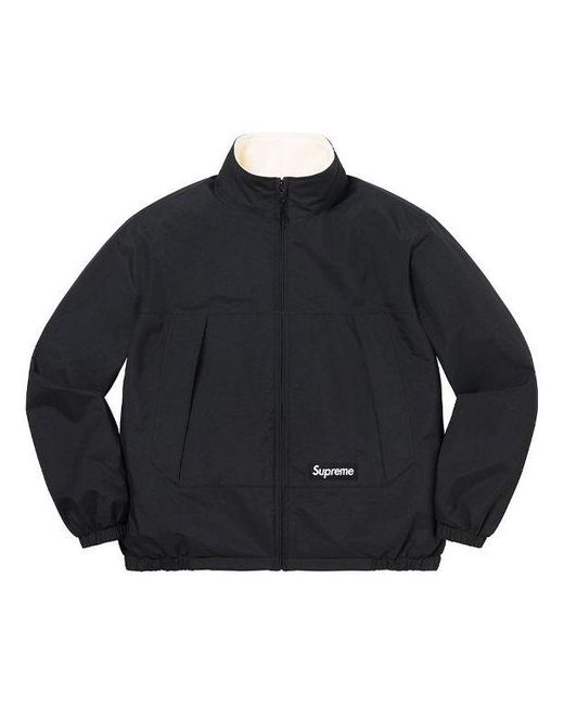 Supreme Black X Polartec Gore-tex Reversible Lined Jacket for men