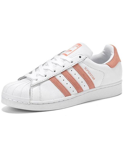 Adidas White (Wmns) Superstar Glow'