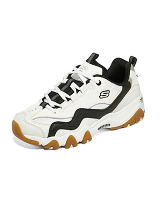 Skechers White (Wmns) D'Lites 2.0