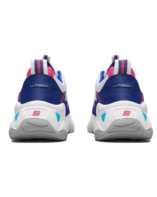 Skechers Blue (Wmns) D'Lites 3.0 Zenway Low-Top Sneakers