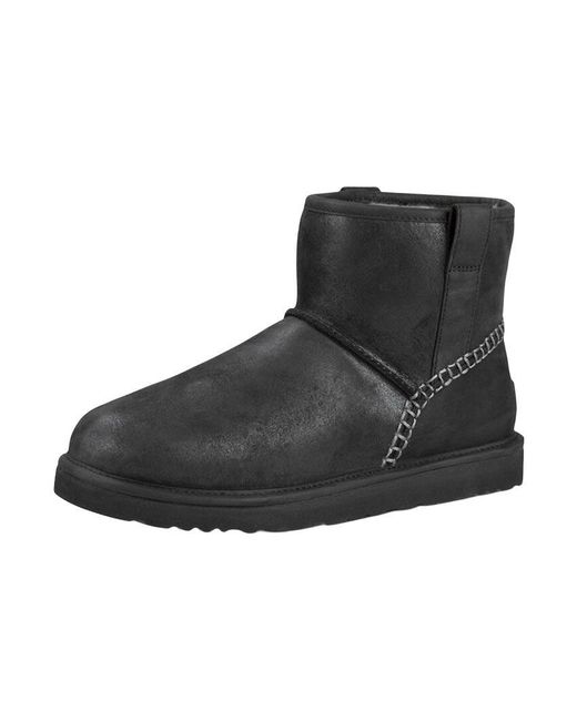 Ugg Black Australia Classic Mini Stitch for men
