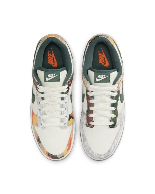 Nike White Dunk Low Se 'Sail Multi-Camo' for men