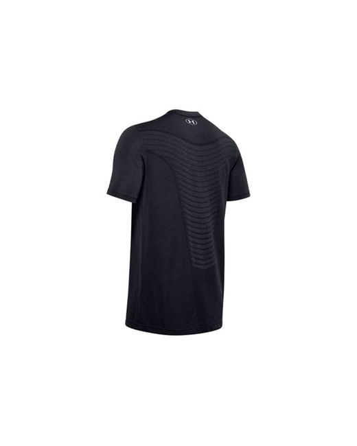 Under Armour Blue Seamless Wave Short Sleeve for men