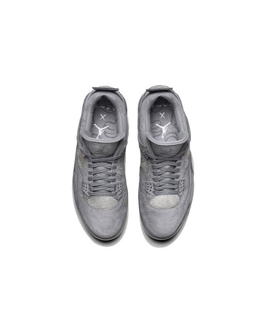 Nike Gray Air 4 Retro Kaws "Kaws" Shoes