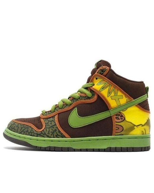 Nike Green Sb Dunk High Pro 'De La Soul' for men