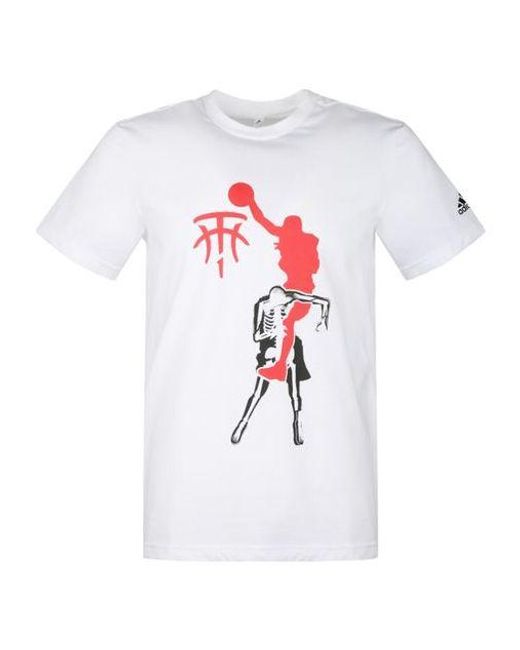 Adidas White Maddie Short Sleeve T-Shirt for men