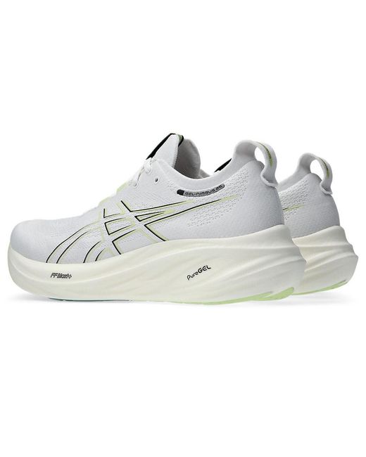 Asics White Gel-Nimbus 26 Mirai Sneakers for men
