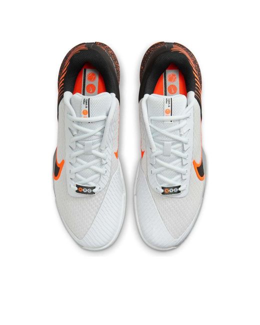 Nike Brown Court Vapor Pro 2 Hc Premium 'Pure Platinum Hyper Crimson' for men