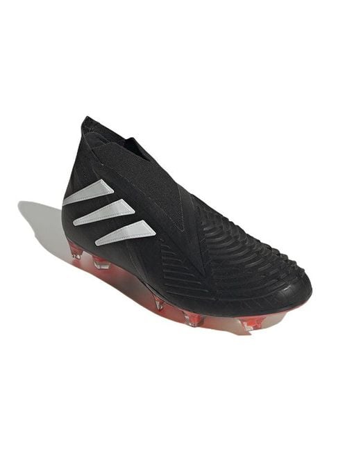 Adidas Black Predator Edge 94+ Fg Solar' for men